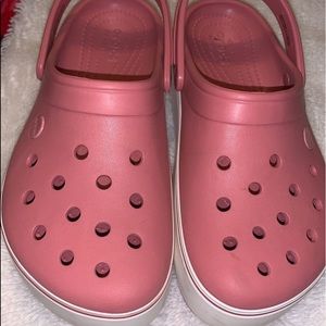 Womens platform crocs